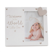 FS827-WH: White Wooden Photo Frame